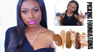 HOW TO CHOOSE THE RIGHT FOUNDATION (DARKER SKIN) & MY FAVOURITE FOUNDATIONS