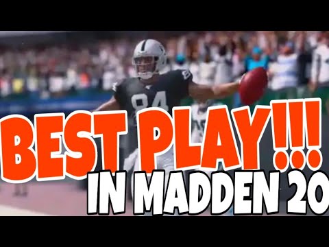 MUST WATCH! BEST PASS PLAY IN MADDEN 20! MONEY PLAY SO BROKEN NO DEFENSE CAN STOP IT! TIPS & TRICKS