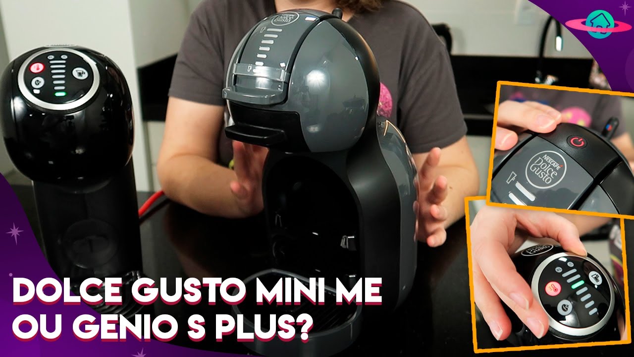 DOLCE GUSTO MINI ME ou GENIO S PLUS: QUAL A MELHOR CAFETEIRA DE CÁPSULAS? (COMPARATIVO COMPLETO)