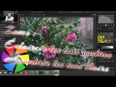 Darktable : too Dark or too Bright Zones in the photo