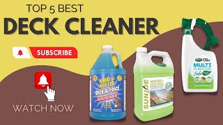 Best Deck Cleaner in 2023 [Top 5 Reviews & Buying Guide]