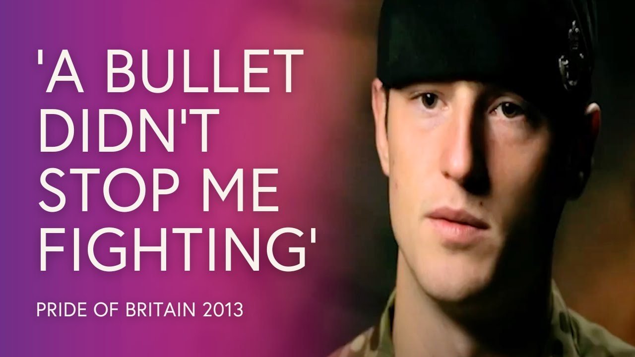 Matthew Wilson: Solider Fights On After Surviving Taliban Sniper's Bullet | Pride of Britain 2013