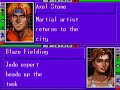 Streets Of Rage 3 Axel Blaze Bio