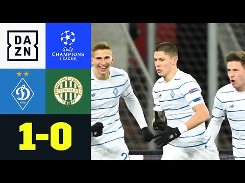 Popov köpft Dynamo in Euro-League: Kiew - Ferencvaros 1:0 | UEFA Champions League | DAZN