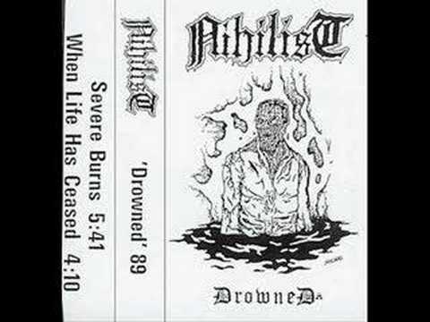 Nihilist- When Life Has Ceased (Rare Demo 'Drowned' '89)