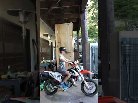 KTM 65 SX cold start #128