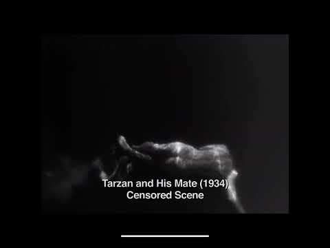 Tarzan and his mate (1934) censored scene 