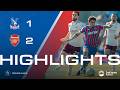 Defeat To League Champions Crystal Palace 1 2 Arsenal Premier League Highlights