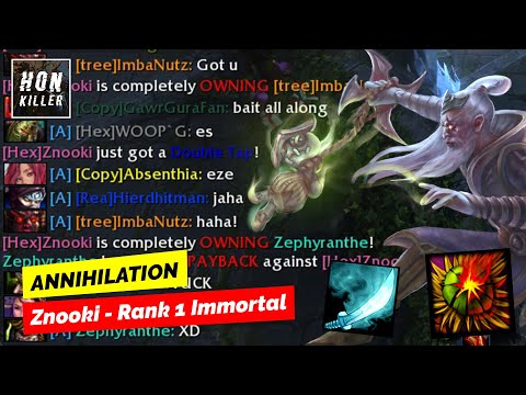 HoN Puppet Master GENJURO with HELLFLOWER - ANNIHILATION