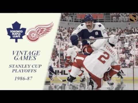 NHL 22 Norris Division Semi Finals Game 6 Toronto Maple Leafs vs Detroit Red Wings Apr 12, 1987)