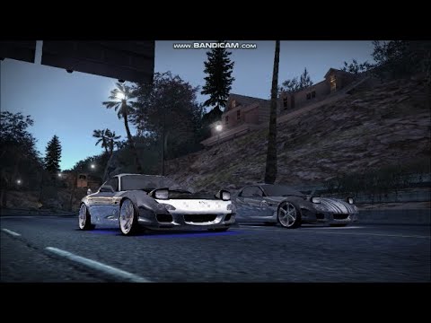 Need For Speed Carbon: Mazda RX-7 RZ (3) VS. Wolf