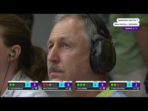 Final 25m Pistol Women – ISSF World Cup Baku 2022 (02.06)