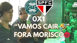 REAÇÃO TORCEDORES DO CORITIBA NA DERROTA PARA O SÃO PAULO - BRASILEIRÃO 2026