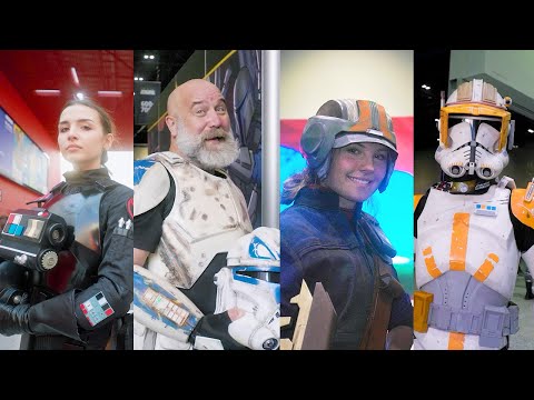 Cosplay at Star Wars Celebration London 2023 - 100+ Cosplayers Music Video