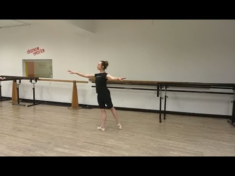 arabesques: ballet tutorial (beginner level)