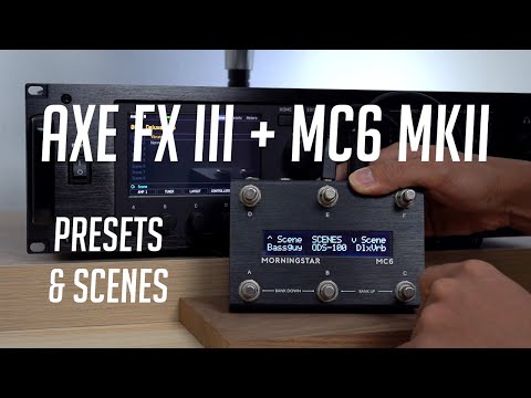 Axe FX III with Morningstar MC6 MkII MIDI Foot Controller