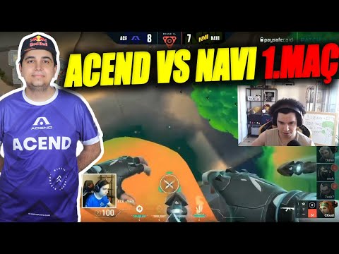 CNED SHOW! ACEND VS NAVİ 1.MAÇ ÖZET LEGOO İZLİYOR!