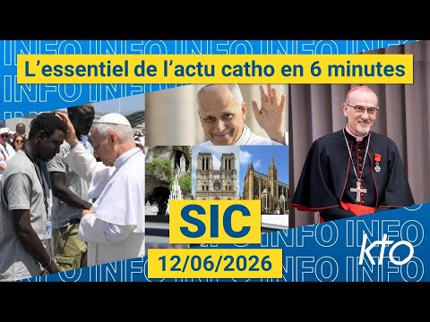 #PapeenFrance #LéonXIVenEspagne #CardinalPizzaballa ||#SIC du 12 juin 2026
