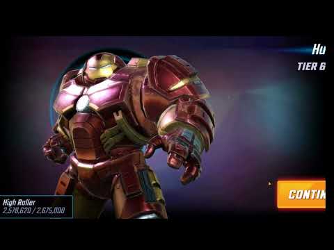 Hulkbuster Red Star Orb Opening! - T4 and ISO Discussion - Marvel Strike Force - [Amazon Appstore]