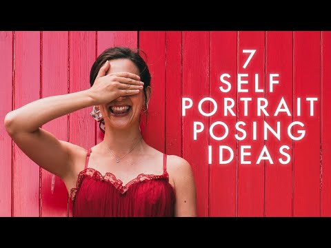 7 self portrait ideas when you feel shy & awkward