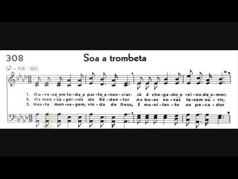 Hinário 5 CCB - Hino 308 - Soa a trombeta - Strings - Teclado Yamaha PSR S670