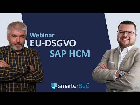 SAP® HCM und ILM im DSGVO-Check #smartersec #sapsecurity  #dsgvo