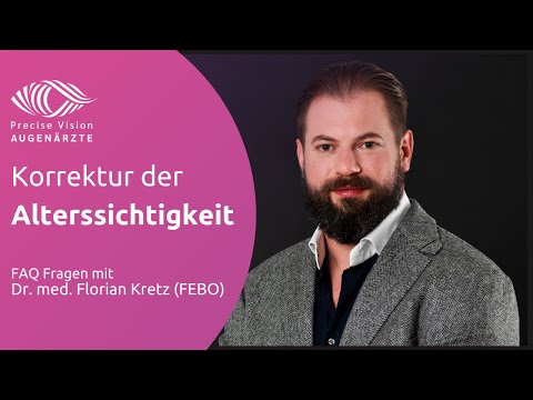 Augenlasern: Korrektur der Alterssichtigkeit
