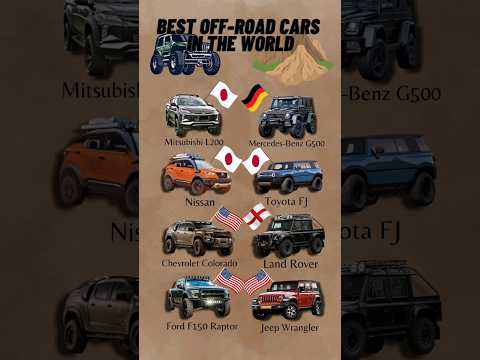 The Best Offroad Cars In The World | #shorts