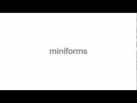 Miniforms video Miniforms thumbnail