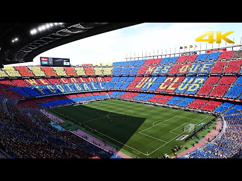 PES 2021 • Barcelona Vs Atlético Madrid • La Liga • Extreme Realism Mod • Broadcast Camera • Manual