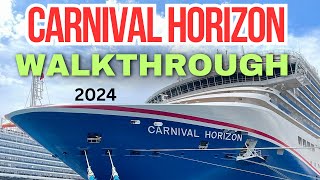 Carnival Horizon Full Walkthrough in 4K (Summer 2024)