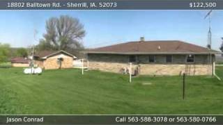 preview picture of video '18802 Balltown Rd. Sherrill IA 52073'