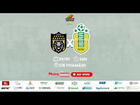 Peñarol X Ibira Futsal - AO VIVO E COM IMAGENS - Gauchão de Futsal Série B - Rodada 8 - 2023