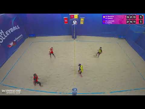 07:40 M. Bedukha / M. Kyselov - O. Lukianets / S. Zalizko 25.06.2022 | Winners Beach Volleyball