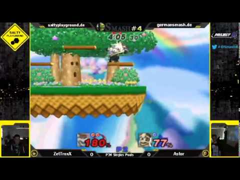 OSmash#4 - ZetTroxX (Bowser) vs Astor (DDD) - P:M Singles Pools