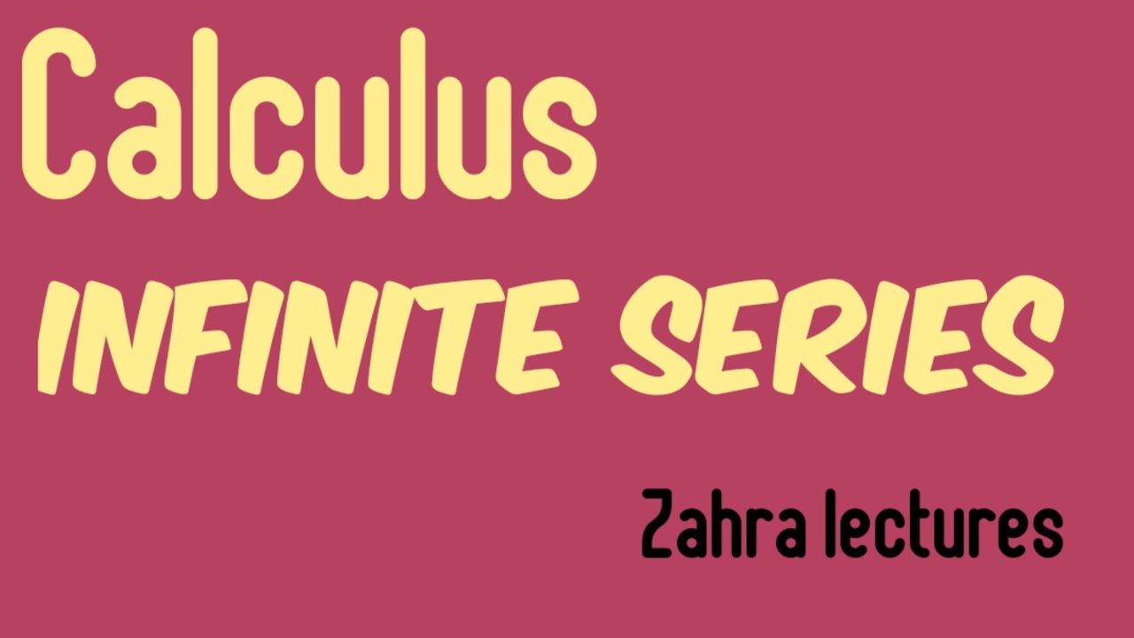 Introduction to infinite series|Infinite series