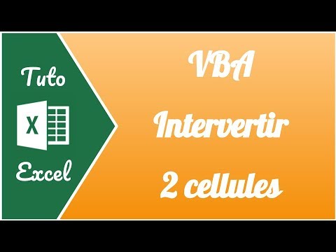Comment intervertir deux cellules avec une macro VBA