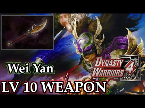 Dynasty Warriors 4 (100%): Wei Yan  -  Level 10 Weapon | Comet Strike |