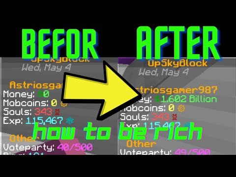 Astrios Gamer - How to be rich in Pika Network OPSkyblock | Minecraft | Astrios Gamer 🤑