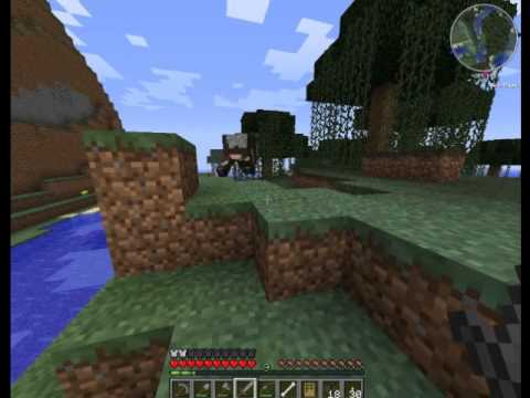 Grandpa plays Minecraft 115 - Return trip with meat
