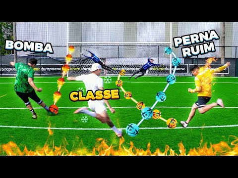 BOMBA, CLASSE e PERNA RUIM!! *O VÍDEO COM MAIS GOLAÇOS DO CANAL 🔥 (DESAFIO 3 EM  1)