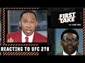 Stephen A. and Michael Irvin react to Leon Edwards KO’ing Kamaru Usman | First Take