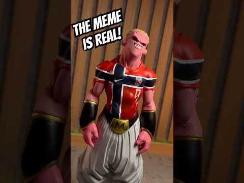I Made the Haaland Majin Buu Meme Real #dragonball #worldcup