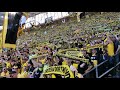 25.000 Dortmund Fans Südtribüne singen YOU'LL NEVER WALK ALONE I Bundesliga vs. Mainz 2023