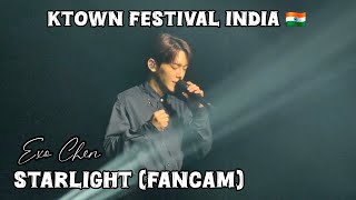Download lagu [FANCAM] EXO Chen -' Starlight' at KTOWN festival India 🇮🇳 #exo #exol #kpop mp3