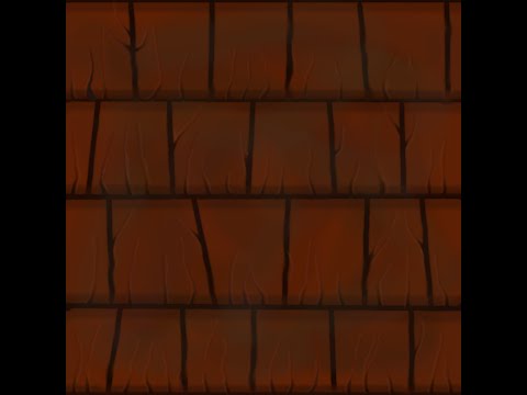 Blender Tutorial: Cartoon wooden roof tiles