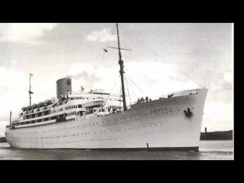 RMS ANDES 2, Royal Mail Line, Will Glahe - Bleib immer bei mir