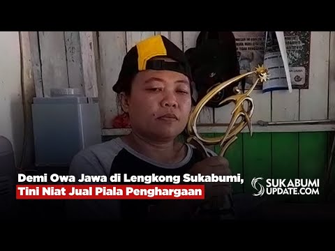 Demi Owa Jawa di Lengkong Sukabumi, Tini Niat Jual Piala Penghargaan