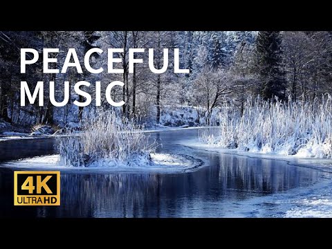 Iceland Winter 4K Nature Relaxation Film - Peaceful Soothing Instrumental Music