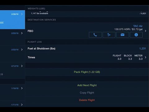 ForeFlight Feature Focus: Record Actual Time & Fuel with the Flight Log